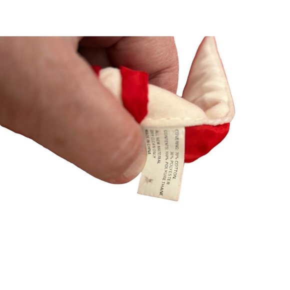 48 Inch Christmas Tree Skirt, Red White Tree Skirt with Cardinals & Holly READ - Picture 8 of 10